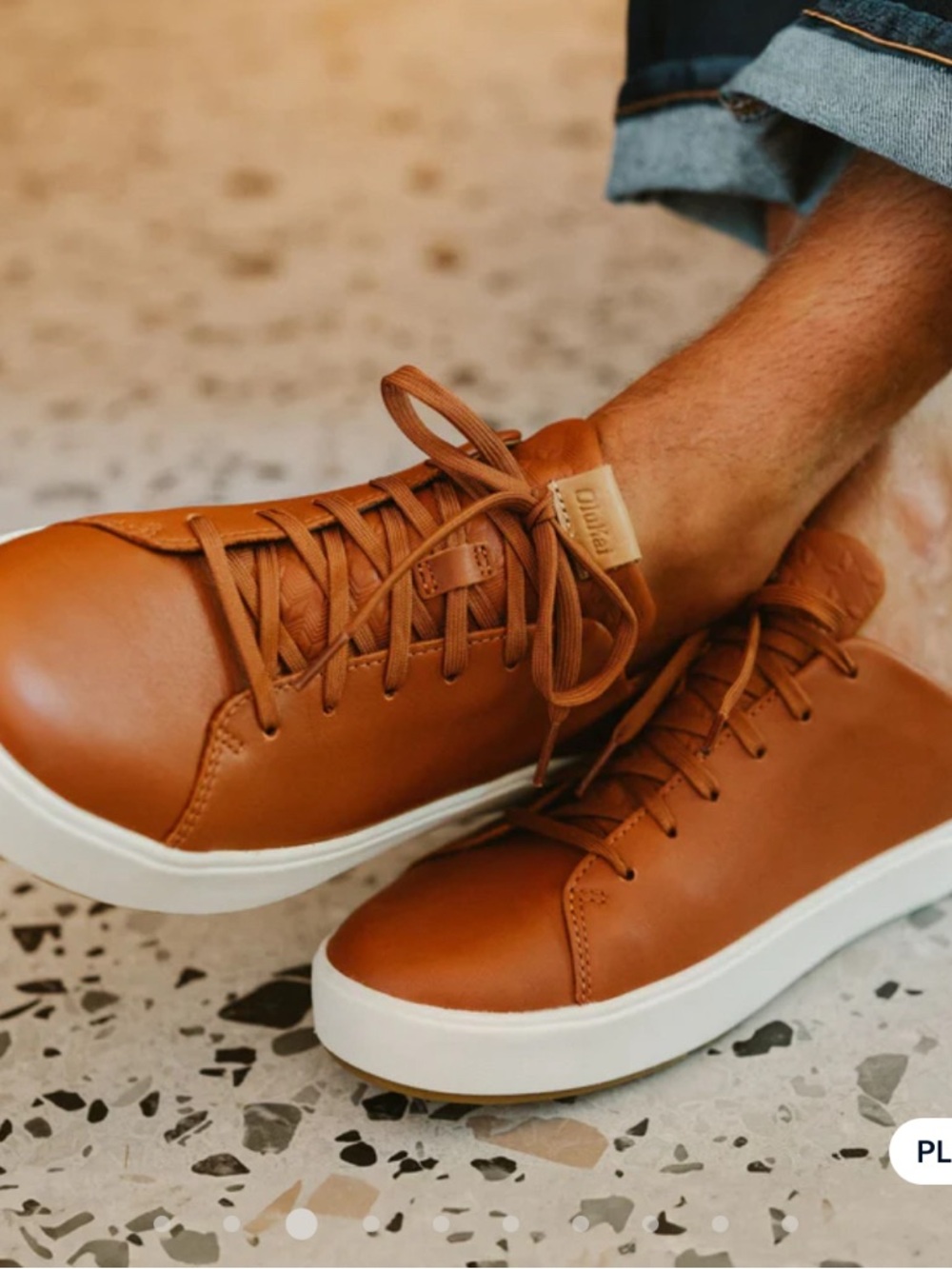 OluKai Lae‘ahi Lī ‘Ili
Men’s Waterproof Leather Sneakers - Picture 5 of 5